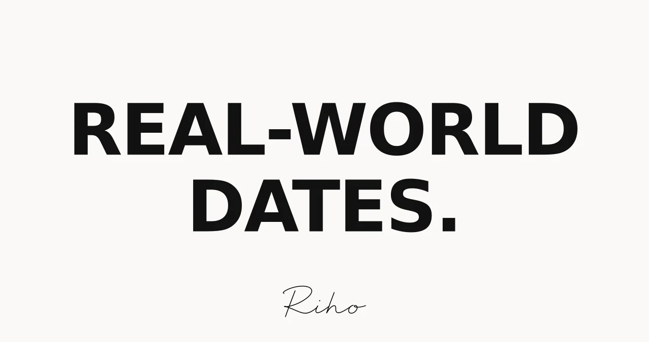 Real-world date