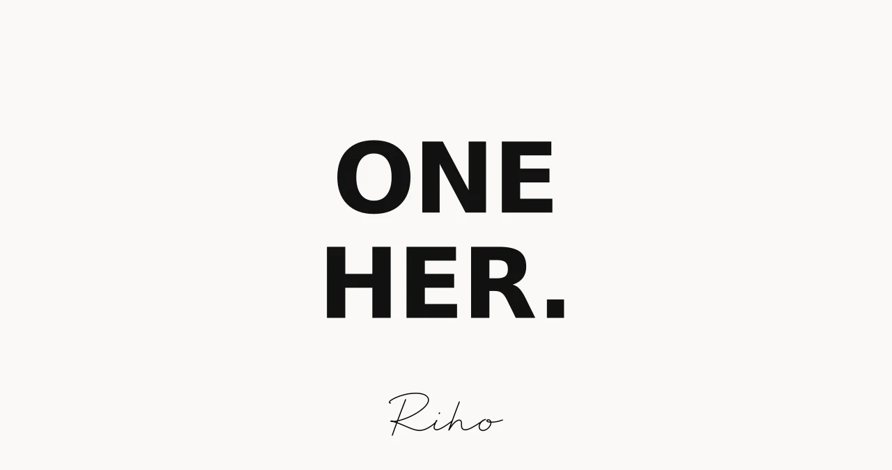 Why one girlfriend, not a catalog